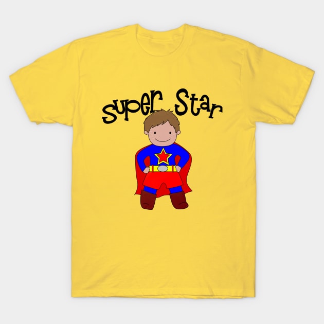 I'm A Super Star Kid T-Shirt by MMcBuck